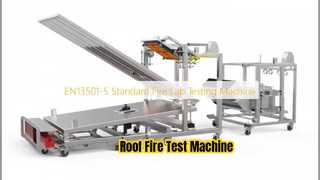 EN13501-5 Brandtestmachine voor daken