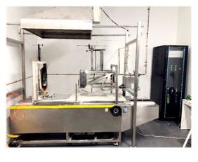 AS 1530.3 Gebouwmaterialenverbrandingstestapparaat met radiantpaneelwarmtefluxmeter DX8423
