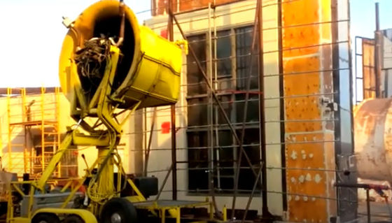 BS EN356 Beveiligingsbeglazing Testapparatuur Bijl Testmachine Glas Tester