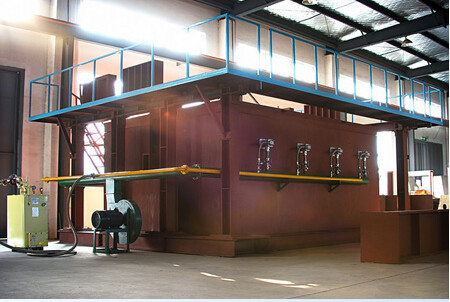 DX8364 Brandweerstandstest van bouwcomponenten Verticale oven en horizontale oven (EN13381-8)