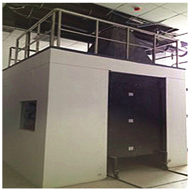 Testmachine voor een enkele verbranding voor bouwmaterialen of -producten