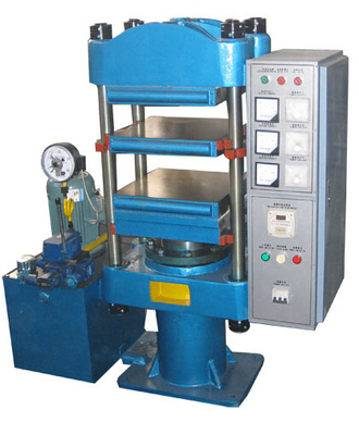 Plaatvulcaniser 25 ton platte vulcaniseringsmachine, geschikt voor het persen van alle soorten gevormde producten