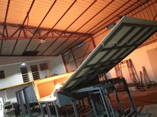 Dakenmateriaal Brandweerstandsprestaties Vlamvertrager Testmachine voor fotovoltaïsche cellen