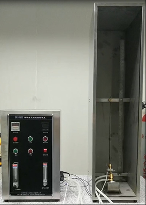 Verticale verbrandingsproefmachine voor een enkele draad en kabel voor het uitvoeren van verticale proeven van trage vlamverspreiding