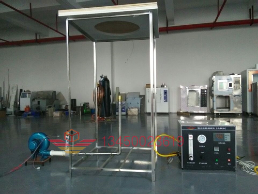 Verbrandingstestapparatuur voor brandwerende coating voor de bepaling van de vlamweerstand