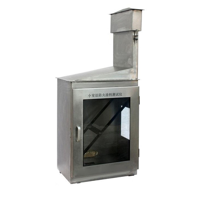Brandvertragend coating Verbrandingstestapparatuur Kleine kamer methode Testing de brandvertrager prestaties