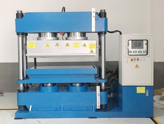 Plaatvulcaniser, een 25 ton platte vulcaniseringsmachine voor het persen van allerlei gevormde producten