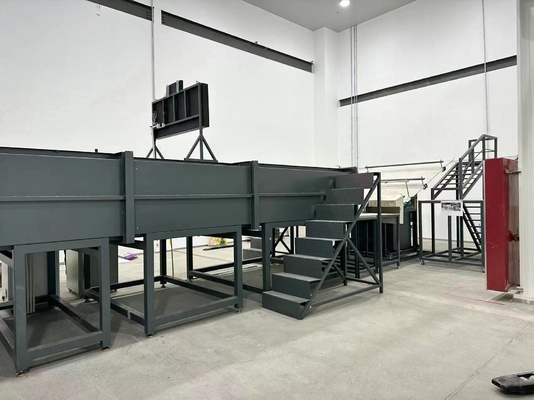 Dakenmateriaal Brandweerstandsprestaties Vlamvertrager-testapparatuur voor fotovoltaïsche cellen