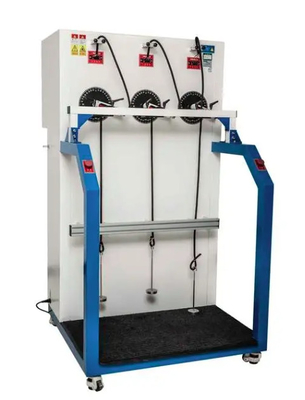 Draad en kabel twee driewiel buigproefmachine voor het meten van de mechanische sterkte van PVC geïsoleerde kabels
