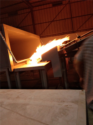 PLC-besturing voor brandproefapparatuur voor dakbedekkingen van bouwmaterialen ASTM E 108