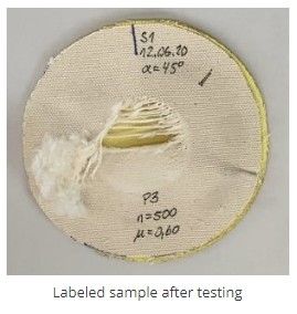 EN17092-1 Slijtvastheid Testmachine
