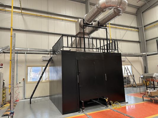 BS476-7 Bouwmaterialen Laboratoriale testapparatuur Testapparatuur voor oppervlakte-vlamverspreiding Vlambaarheidsmachine