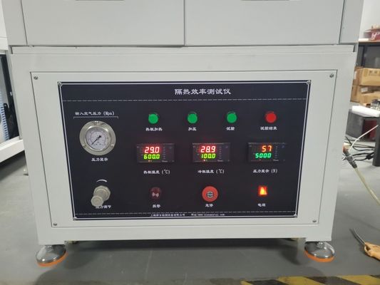 Plastic, glas, vezels, schuim, thermische testapparatuur Isolatiemateriaal Thermische isolatie-efficiëntie tester