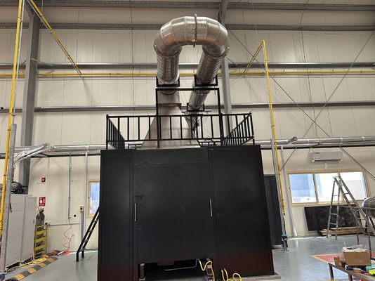 EN 13823 Brandproefmachine voor een enkel brandend voorwerp SBI