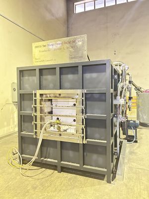 ISO 834-1 Brandvaste glazen- en staalstructuur Brandvaste coating Brandproefoven
