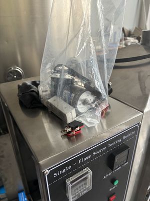 Kleine Schaal Brand Evaluatie Oven Testmachine Voor Keramische Wol Materialen