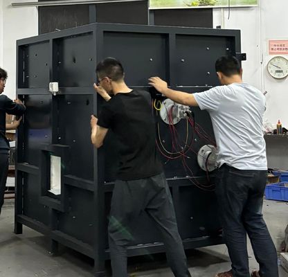 Vuurvaste coating monster brandwerendheidstest oven