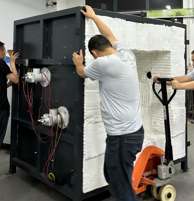 Staalconstructie Brandwerend Monster Testoven Hoge Temperatuur Weerstand Onder 1300 C