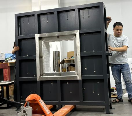 Branddichte coating Verbrandingsprestaties Kleine monstertestoven