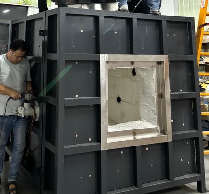 Vuurvaste coating monster brandwerendheidstest oven