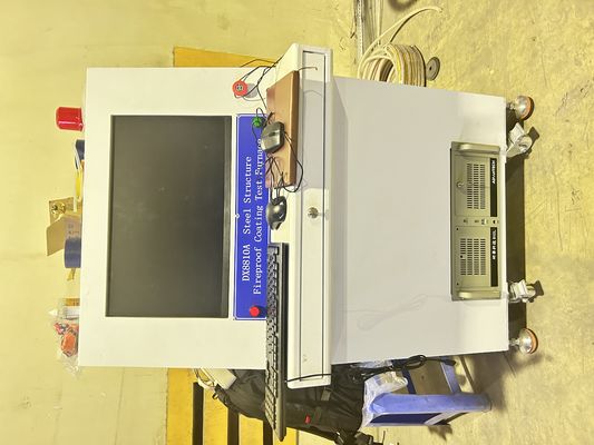 ISO834-1 EN1363-1 Brandbestendig coatingsmonster Brandweerstandstest Ovenproefmachinevoorzieningen