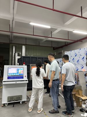 Oven voor het testen van de brandwerende coating van staalconstructies