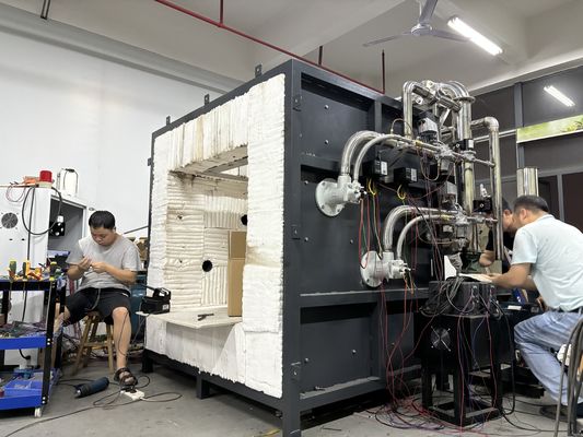 DX Oond voor het testen van brandwerende coating van staalstructuur