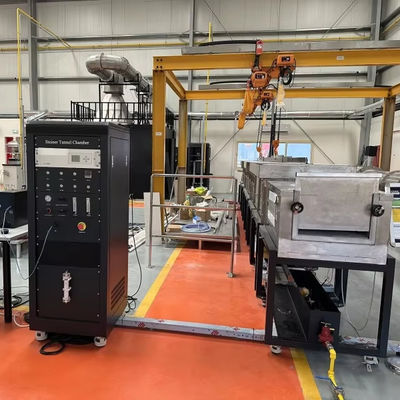 ASTM E84 Brandproefmachine voor Bouwmaterialen Oppervlakteverbrandingseigenschappen Monstergrootte 24*24
