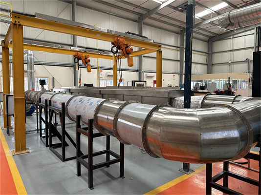 ASTME84 Tunneloven Gas Methaan Luchtcompressor Laboratorium Brandtestmachine IP57 Beschermingsklasse