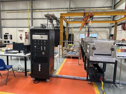 ASTME84 Tunneloven Gas Methaan Luchtcompressor Laboratorium Brandtestmachine IP57 Beschermingsklasse