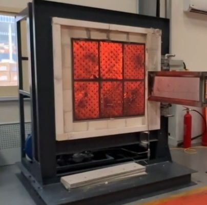 ASTME84 Tunneloven Gas Methaan Luchtcompressor Laboratorium Brandtestmachine IP57 Beschermingsklasse