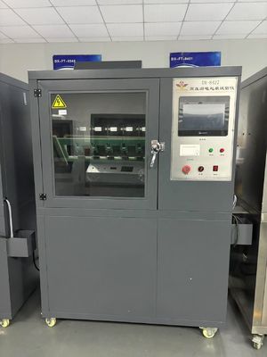 Krijg Nauwkeurige Resultaten DX8427 Isolatiemateriaal Testmachine 6-10 Uur Testtijd 0,5 mm Dikke Elektrode