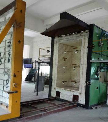 ISO834 Standaard Bouwmaterialen Verticale Brandproefoven Laboratorium Testapparatuur