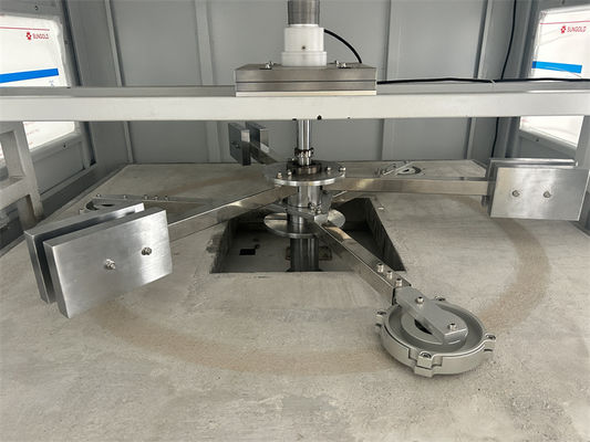 DAM Darmstadt Slijtagetestmachine Laboratoriumtestmachine EN 17092 Standaard