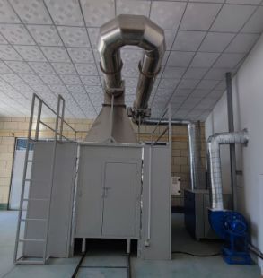 Brandproefapparatuur Aankoop EN 13823 Enkele Brandende Item SBI Laboratorium Brandproefmachine