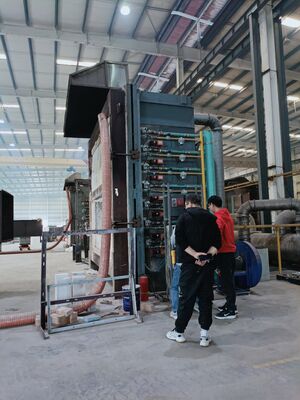 EN13381-8 Standaard DX8364 Brandweerstandstest voor bouwcomponenten - Verticale en horizontale ovens ISO834-1 Brandtestmachine