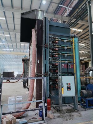 EN13381-8 Standaard DX8364 Brandweerstandstest voor bouwcomponenten - Verticale en horizontale ovens ISO834-1 Brandtestmachine