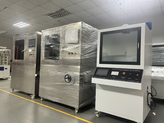 IEC60587 5 stations Hoogspanningsgevoelige neiging van het vliegtuig Tracking & Erosion Tester