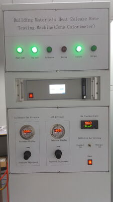 ISO 5660-1 Kegelcalorimeter Warmteafgiftesnelheid Testmachine en45545-2 Stralend paneel