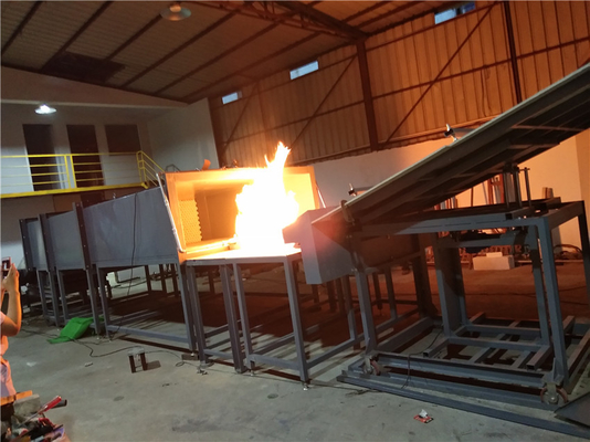 380V 50HZ stroomvoorziening Brandproefapparatuur voor bouwmaterialen UL790